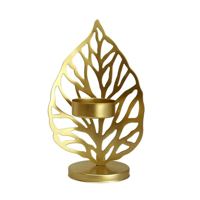 Nordic Design Iron Candlestick Holder