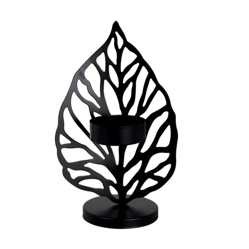 Nordic Design Iron Candlestick Holder