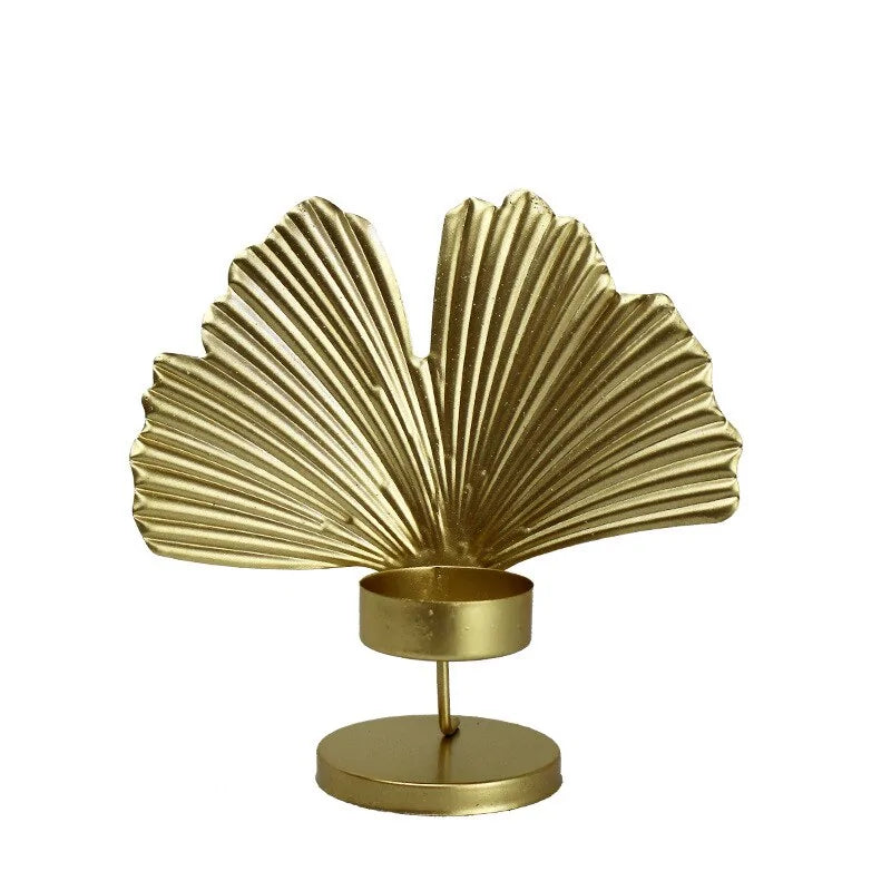 Nordic Design Iron Candlestick Holder