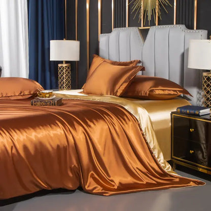 Nordic Luxury Silk Bedding Set