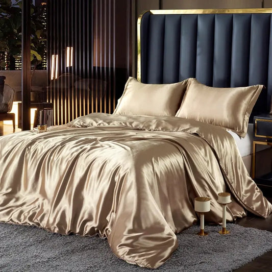 Nordic Luxury Silk Bedding Set