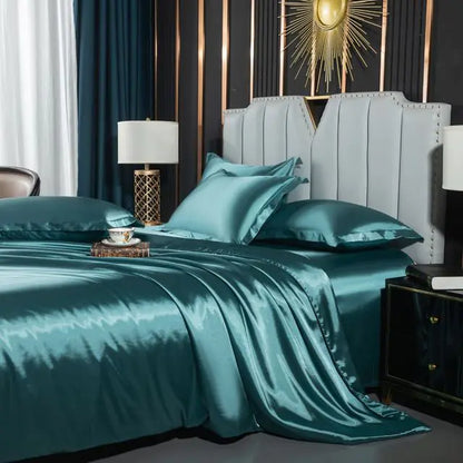 Nordic Luxury Silk Bedding Set