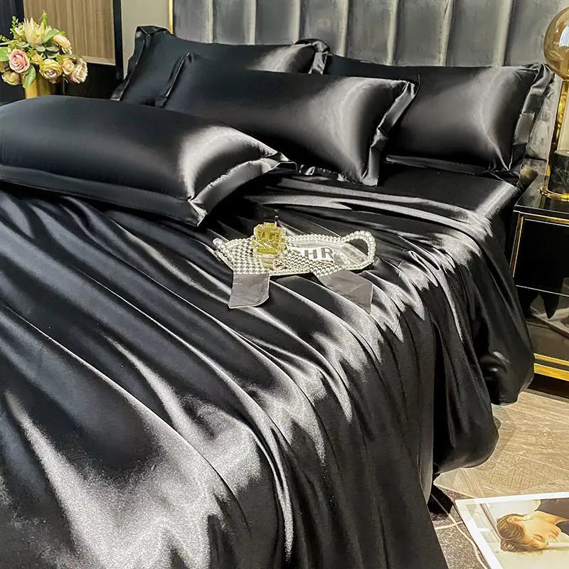 Nordic Luxury Silk Bedding Set