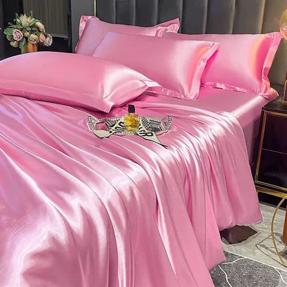 Nordic Luxury Silk Bedding Set