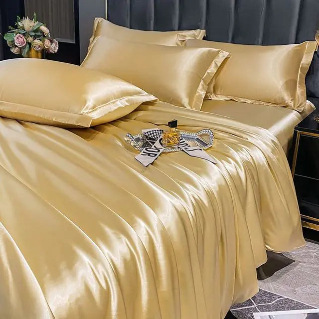 Nordic Luxury Silk Bedding Set