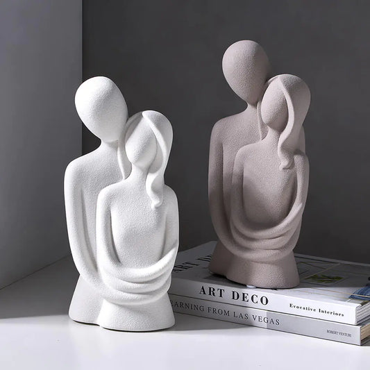 Nordic Abstract Couple Sculpture