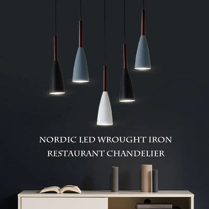 Nordic Style Fluorescent Ceiling Light